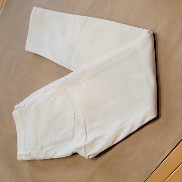 Vince Size 27 Cuffed White Skinny Jeans - Picture 1 of 13